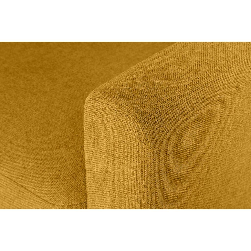 Mocha sofa | Yellow