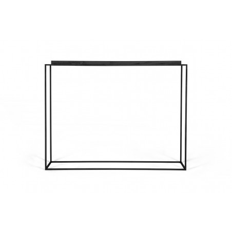 Console table Tray Black Oak
