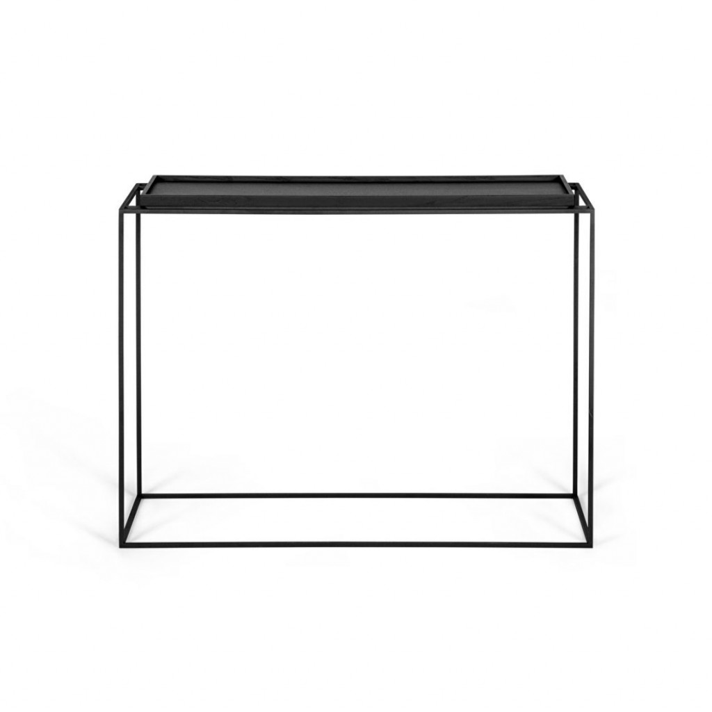 Konsolinis staliukas Tray Juodas Ąžuolas | konsoliniai-staliukai | NMF Home