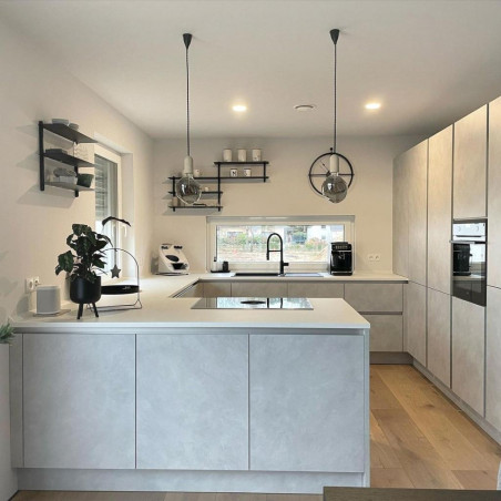 Pendant luminaire Base Concrete | Zebra Skin
