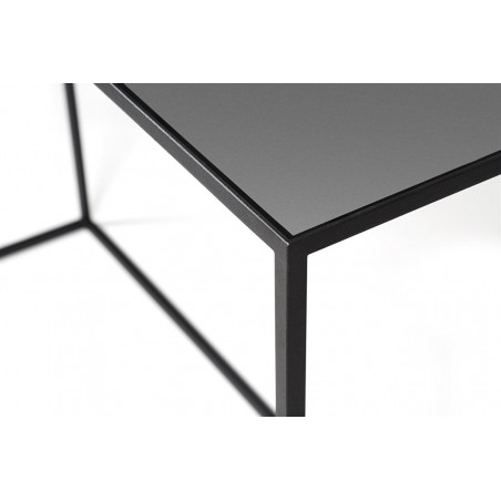 Glassgow konsoles galds | Melns
