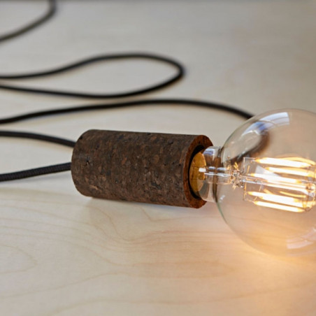 Pendant luminaire Cork Soil | Zebra Skin