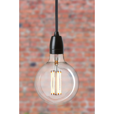 Pendant luminaire Classic Black | Indian Teal