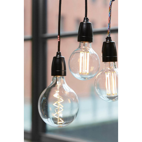 Pendant luminaire Classic Black | Indian Teal