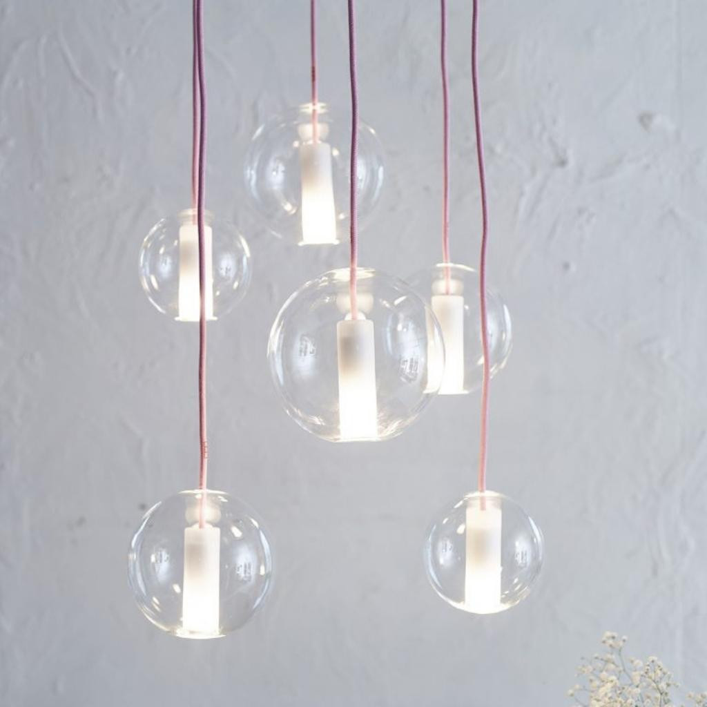 Pendant luminaire Moon Clear Pendant luminaire Moon Clear