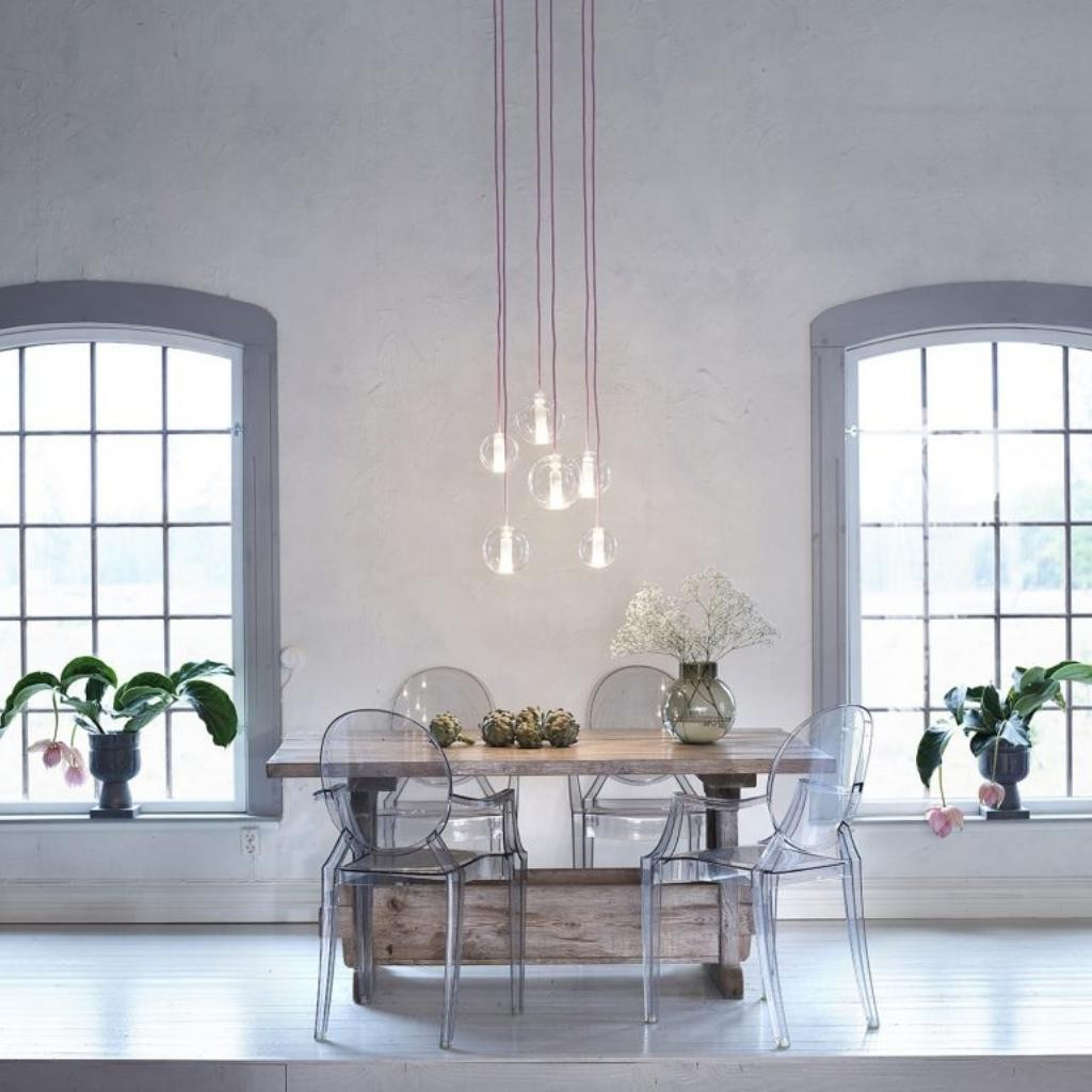 Pendant luminaire Moon Clear Pendant luminaire Moon Clear