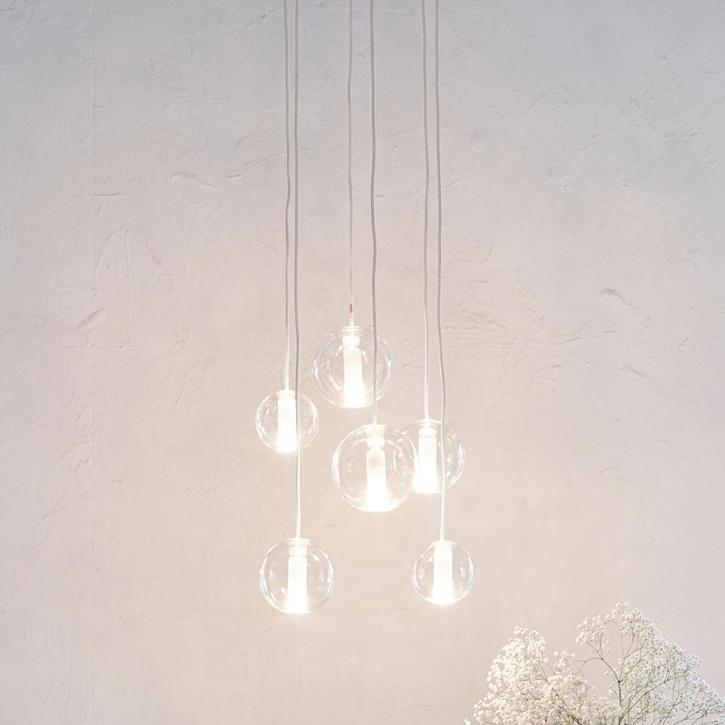 Pendant luminaire Moon Clear Pendant luminaire Moon Clear