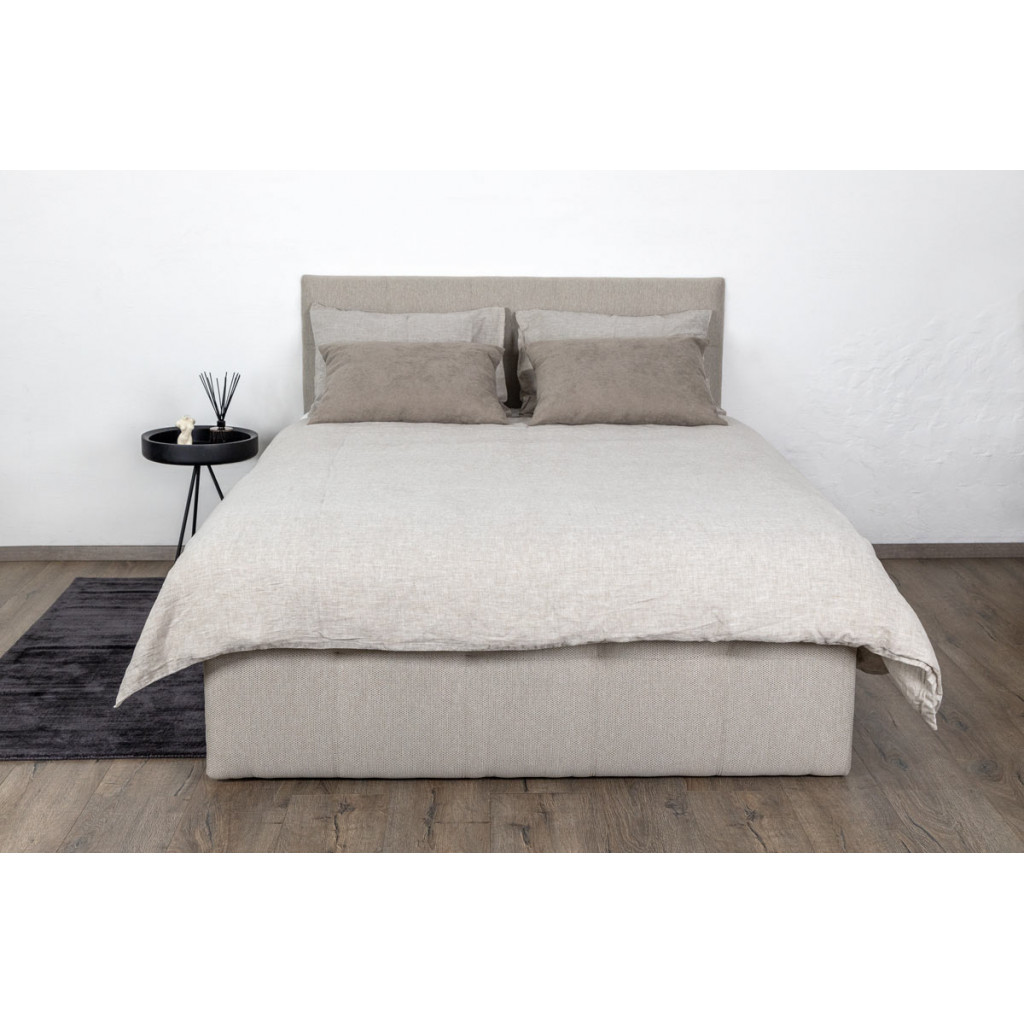Bed with mattress Tobago | Beige