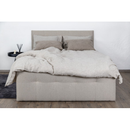Bed with mattress Tobago | Beige