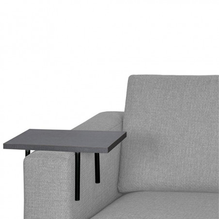 Staliukas ant sofos Simple Helper | Tamsiai rudas/pilkas | soniniai-staliukai | NMF Home