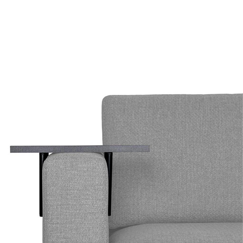 Staliukas ant sofos Simple Helper | Tamsiai rudas/pilkas | soniniai-staliukai | NMF Home