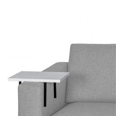 Simple Helper sofa table | White