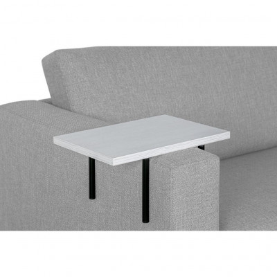 Simple Helper sofa table | White