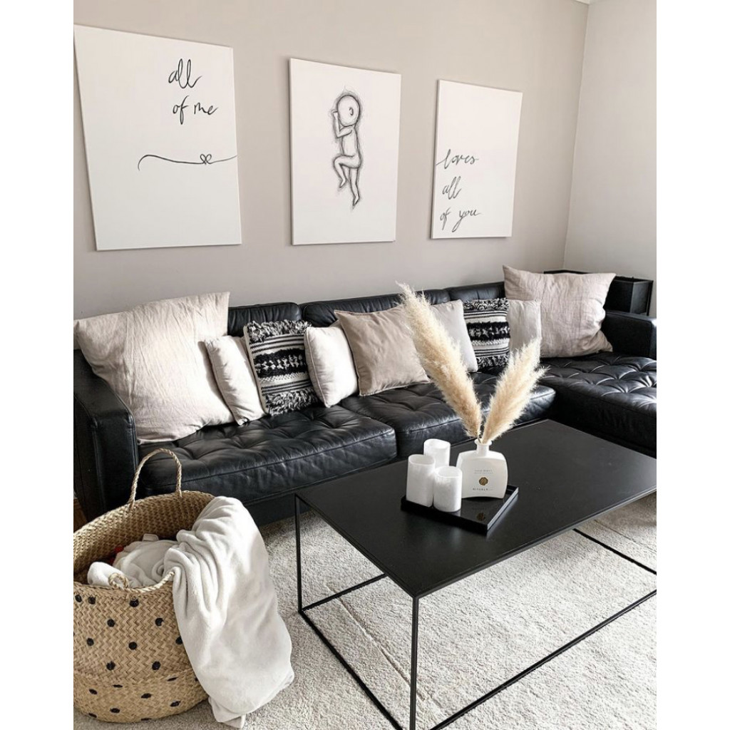 Silence long coffee table | Black Silence long coffee table | Black