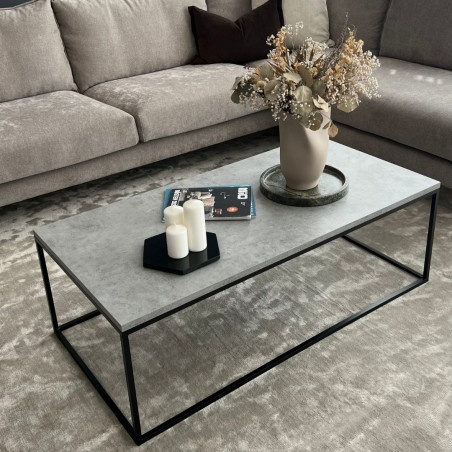FOREST long coffee table | Concrete