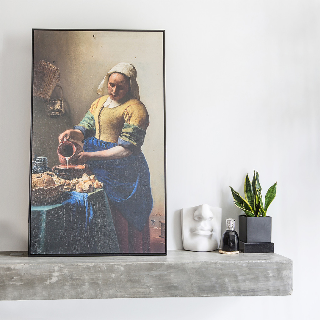Painting of Milkmaid Painting of Milkmaid