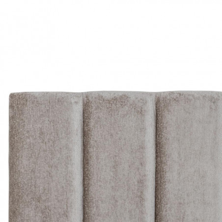 Bed with mattress Maja 1 | Light grey