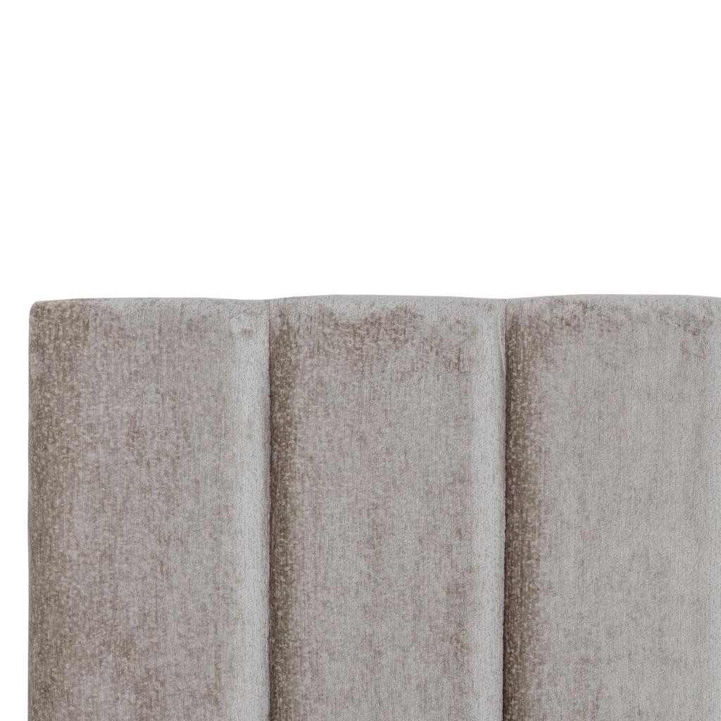 Bed with mattress Maja 1 | Light grey