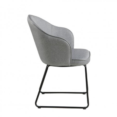 Kėdė Mitzie Light Grey | Šviesiai pilka | valgomojo-kedes | NMF Home