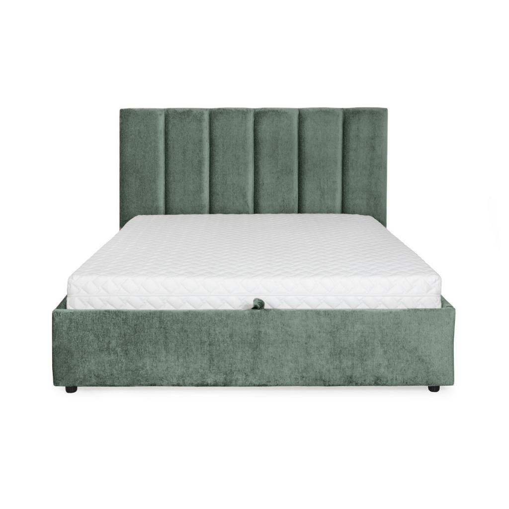 Bed with mattress Maja 1 | Green