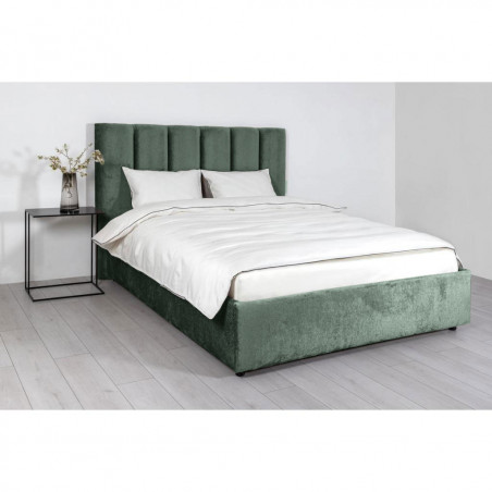 Bed with mattress Maja 1 | Green