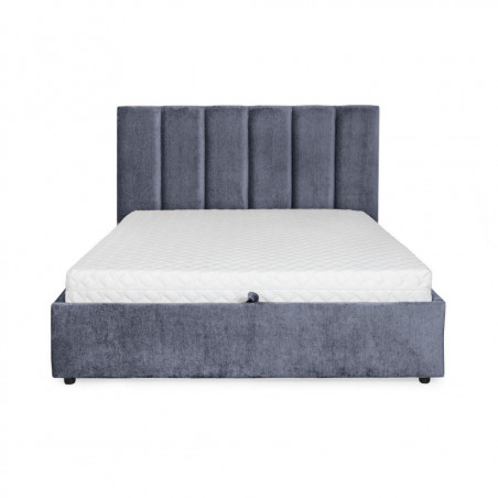 Bed with mattress Maja 1 | Dark blue