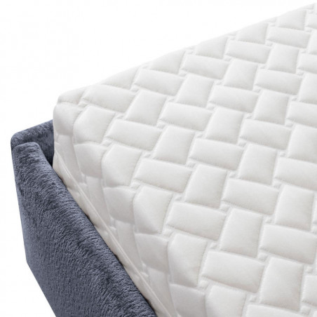 Bed with mattress Maja 1 | Dark blue