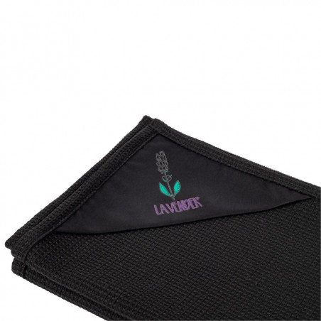 Towel Lavender | Black