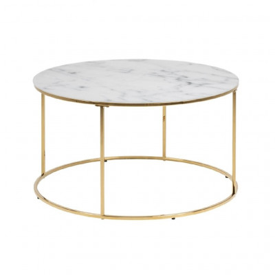 Coffee table Bolton Gold | White