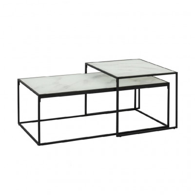 Coffee table Bolton Double | White