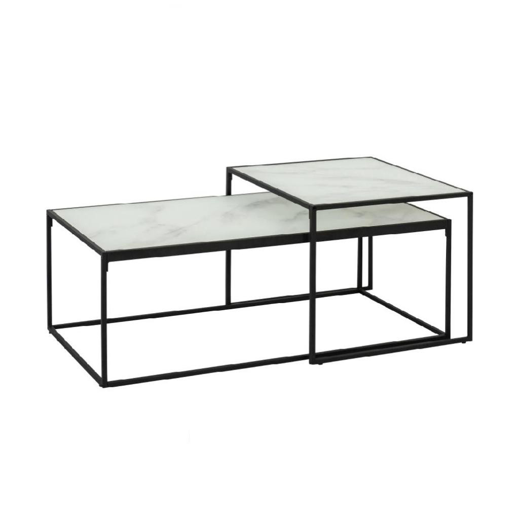 Кофейный столик Bolton Double | White Кофейный столик Bolton Double | White