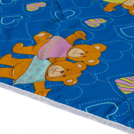 Vaikiška antklodė Meškiukai | Mėlyna | namu-tekstile | NMF Home