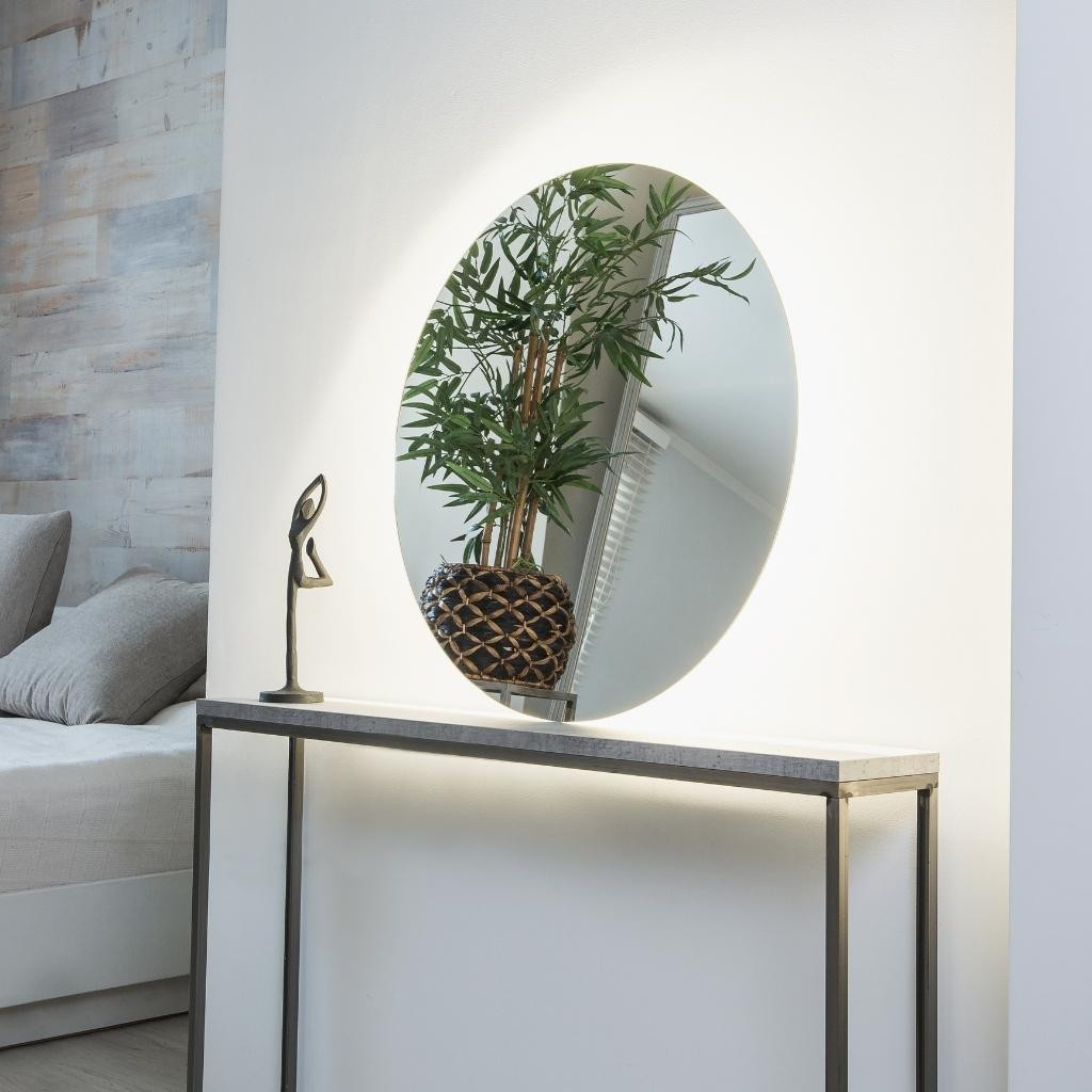 Apaļš spogulis ar LED Luīzi Apaļš spogulis ar LED Luīzi