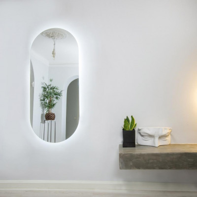 Spogulis ar LED Rugo | piekaramie-spoguli | NMF Home