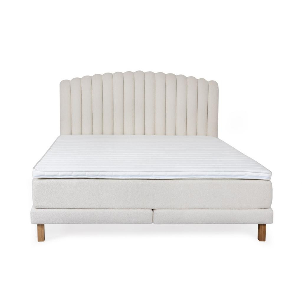Bed with mattress Bolero | White