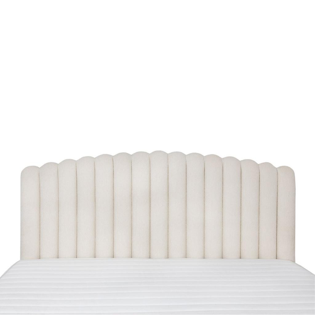 Bed with mattress Bolero | White
