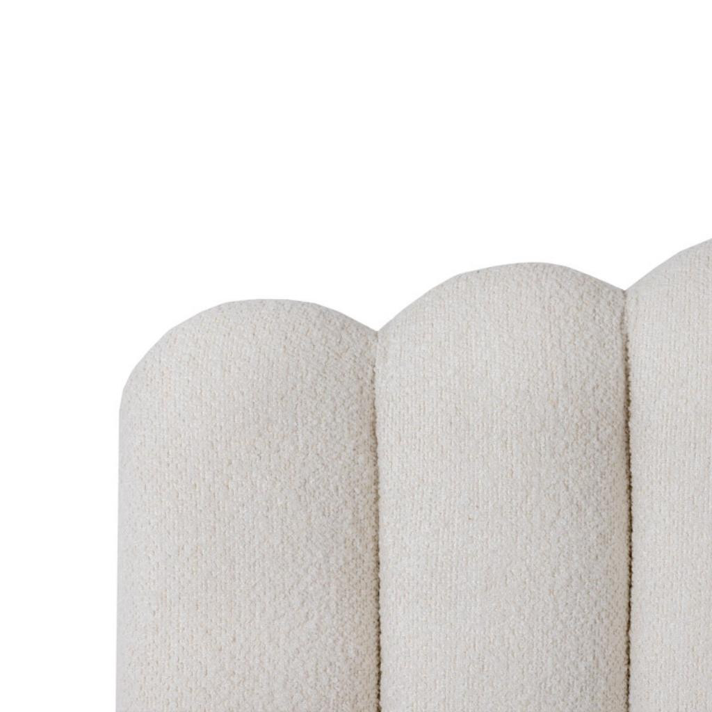 Bed with mattress Bolero | White