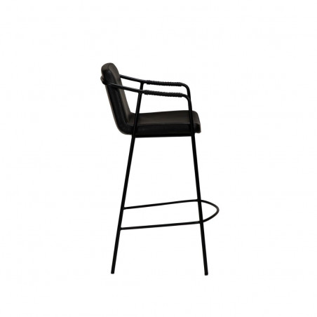 Pusbario kėdė TOBO COUNTER STOOL BLACK | Juoda | baldai | NMF Home