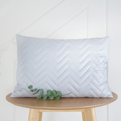 Seersucker Pillow Grey