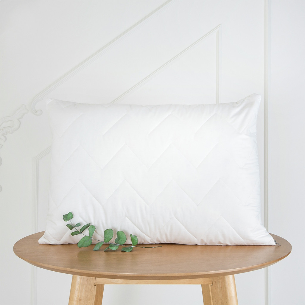 Pillow with sheep's wool