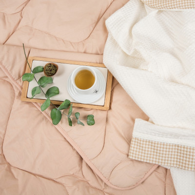 Camel wool blanket