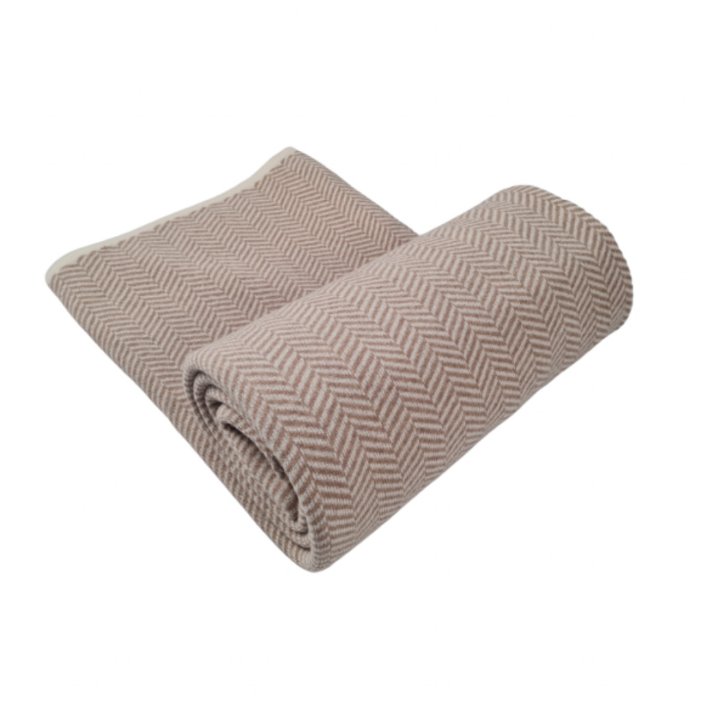Merino wool blanket - Beige | Sandy Merino wool blanket - Beige | Sandy