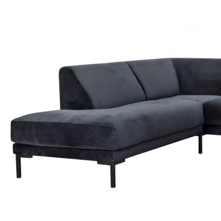 Sofa ROLF/RIGA | Juoda | baldai | NMF Home