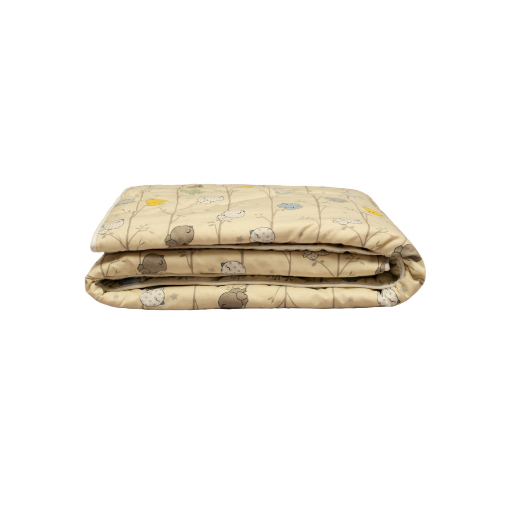 Baby blanket Birds | Yellow