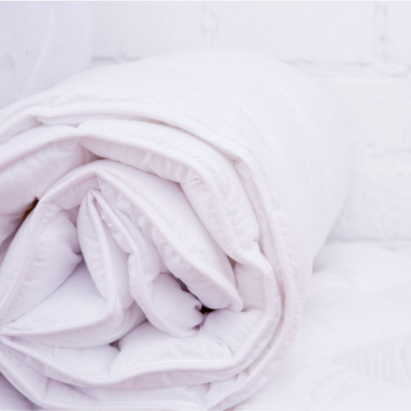 Seersucker blanket | White