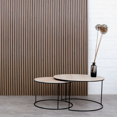 Round coffee table Round | oak