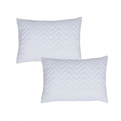 Pillow set Seersucker | White