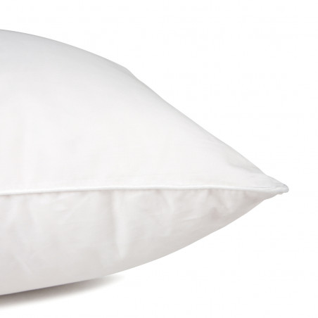 Down and feather pillow set | White