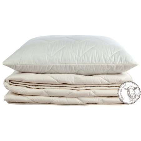 Pillow with sheep's wool