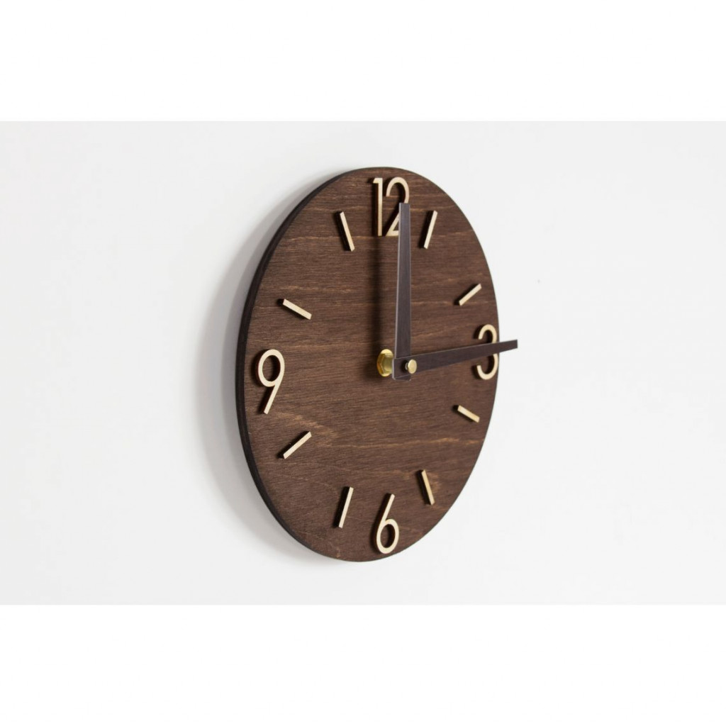 Round Wooden Clock Round Wooden Clock